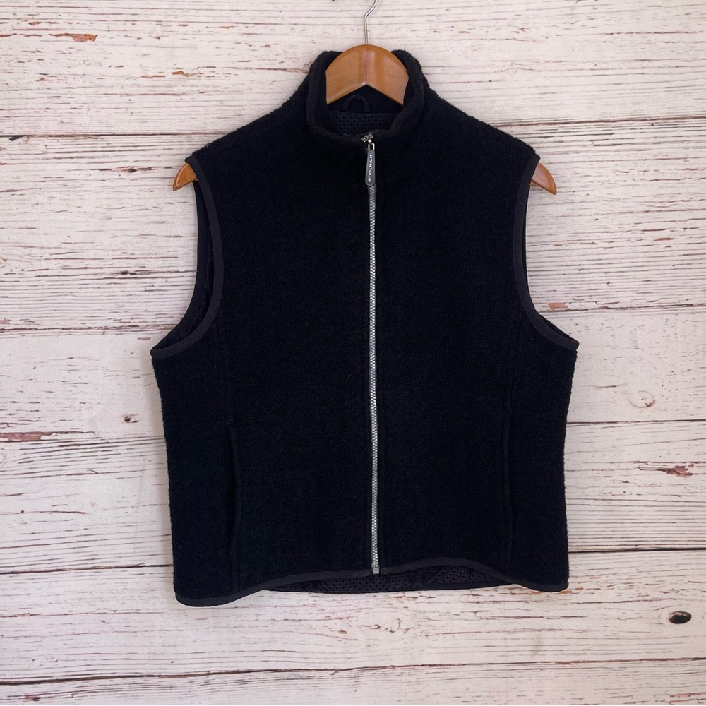 Woolrich vintage technowool black vest
